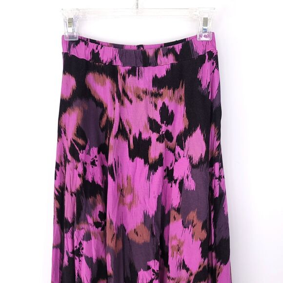 Vintage Plume & Thread Skirt Womens Size 2 Long Y2K Midi Pull On Boho Tie Dye - Picture 4 of 7